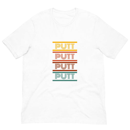 Men's "Four Putt" Graphic Golf Tshirt - Phat Divot