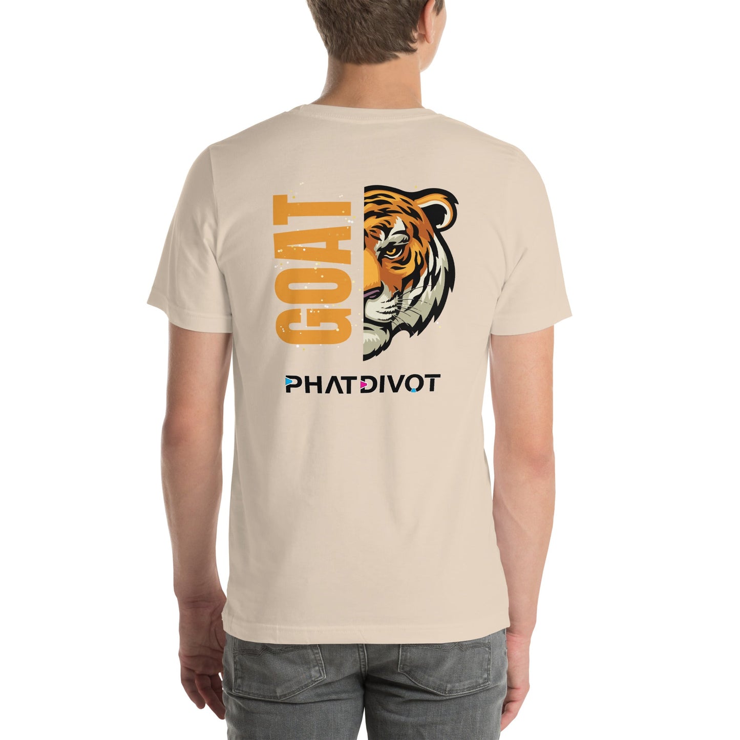 Phat Divot Men's "GOAT" Graphic Golf Tshirt - Phat Divot