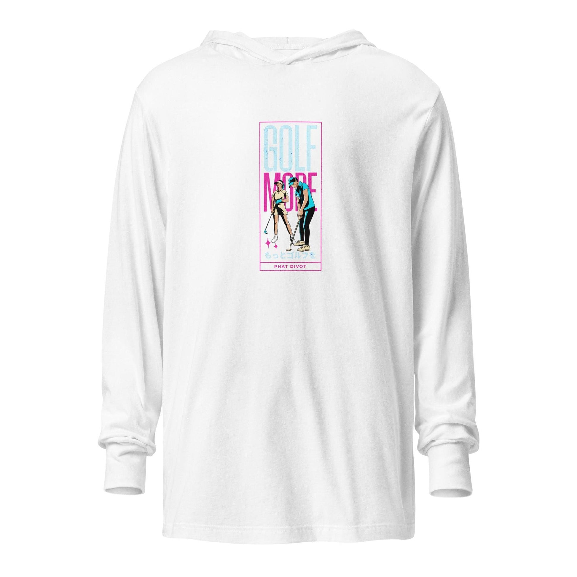 Phat Divot "Golf More" Hooded Long-Sleeve Tshirt - Phat Divot