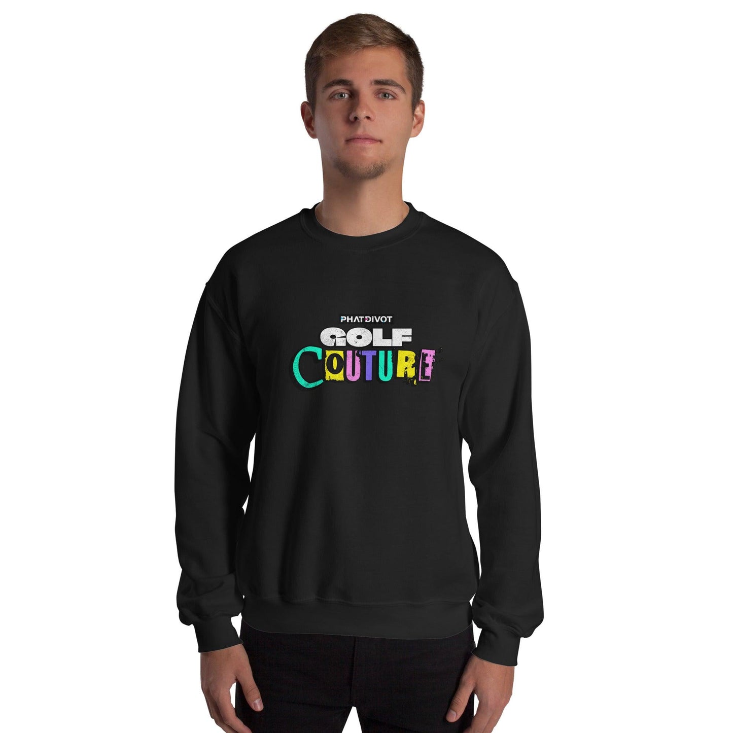 Phat Divot Golf Coutour Crew Neck Sweatshirt - Phat Divot