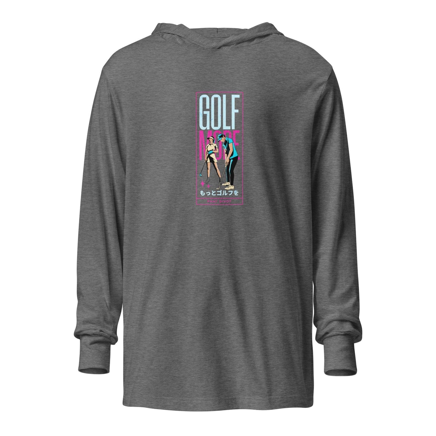 Phat Divot "Golf More" Hooded long-sleeve tee - Phat Divot