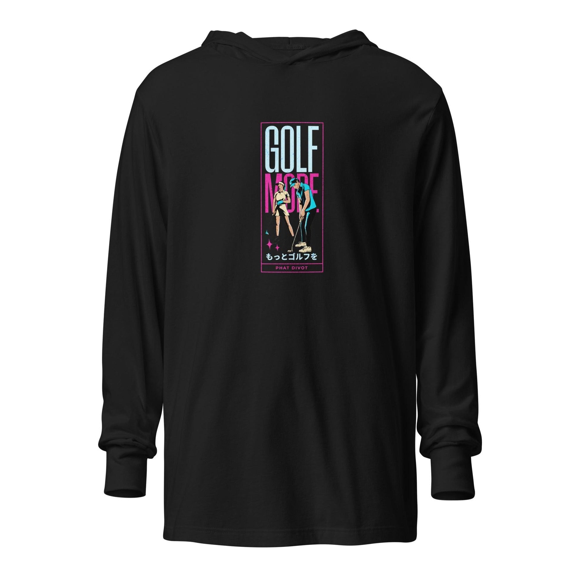 Phat Divot "Golf More" Hooded long-sleeve tee - Phat Divot