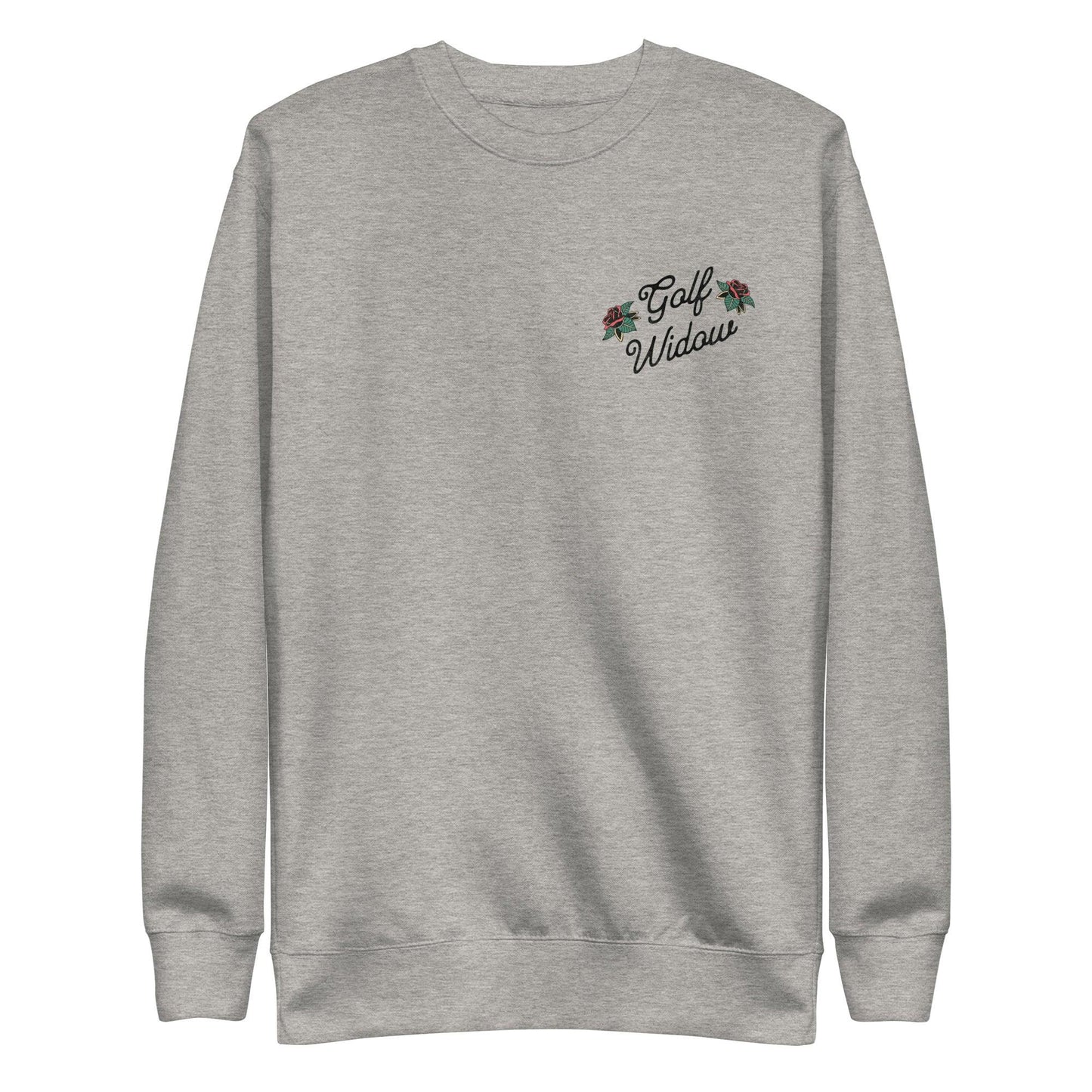 Phat Divot "Golf Widow" Women's Premium Graphic Sweatshirt - Phat Divot