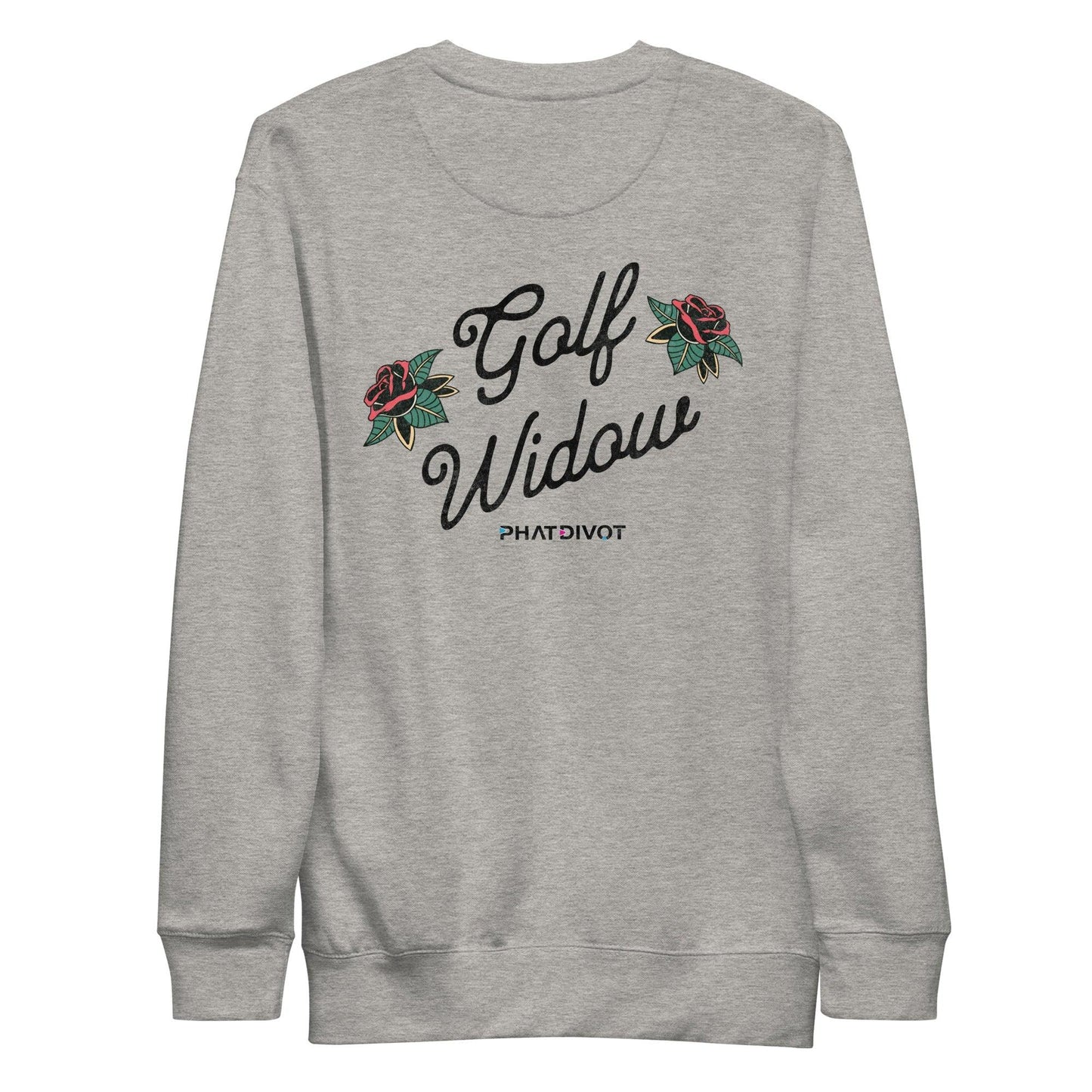 Phat Divot "Golf Widow" Women's Premium Graphic Sweatshirt - Phat Divot