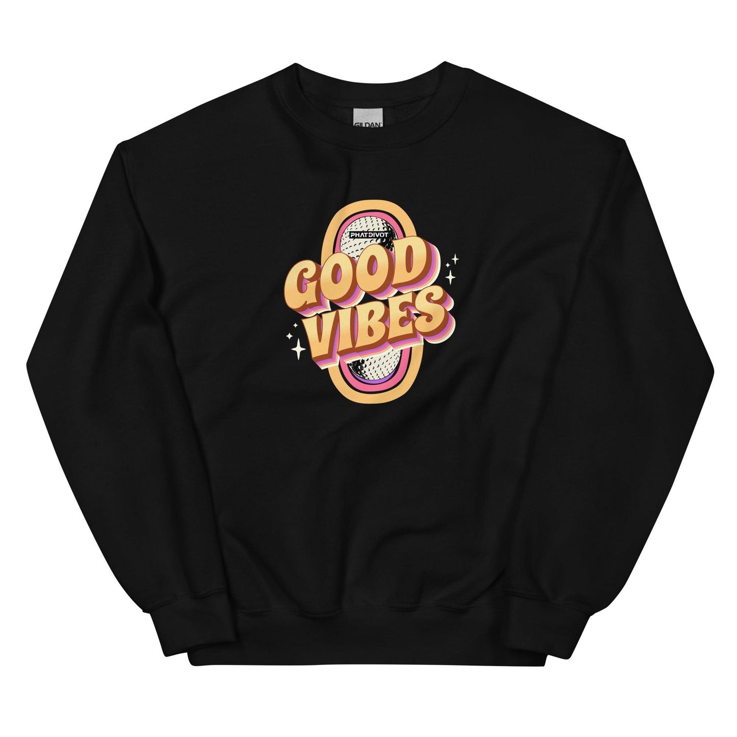 Phat Divot "Good Vibes" Crew Neck Sweatshirt - Phat Divot