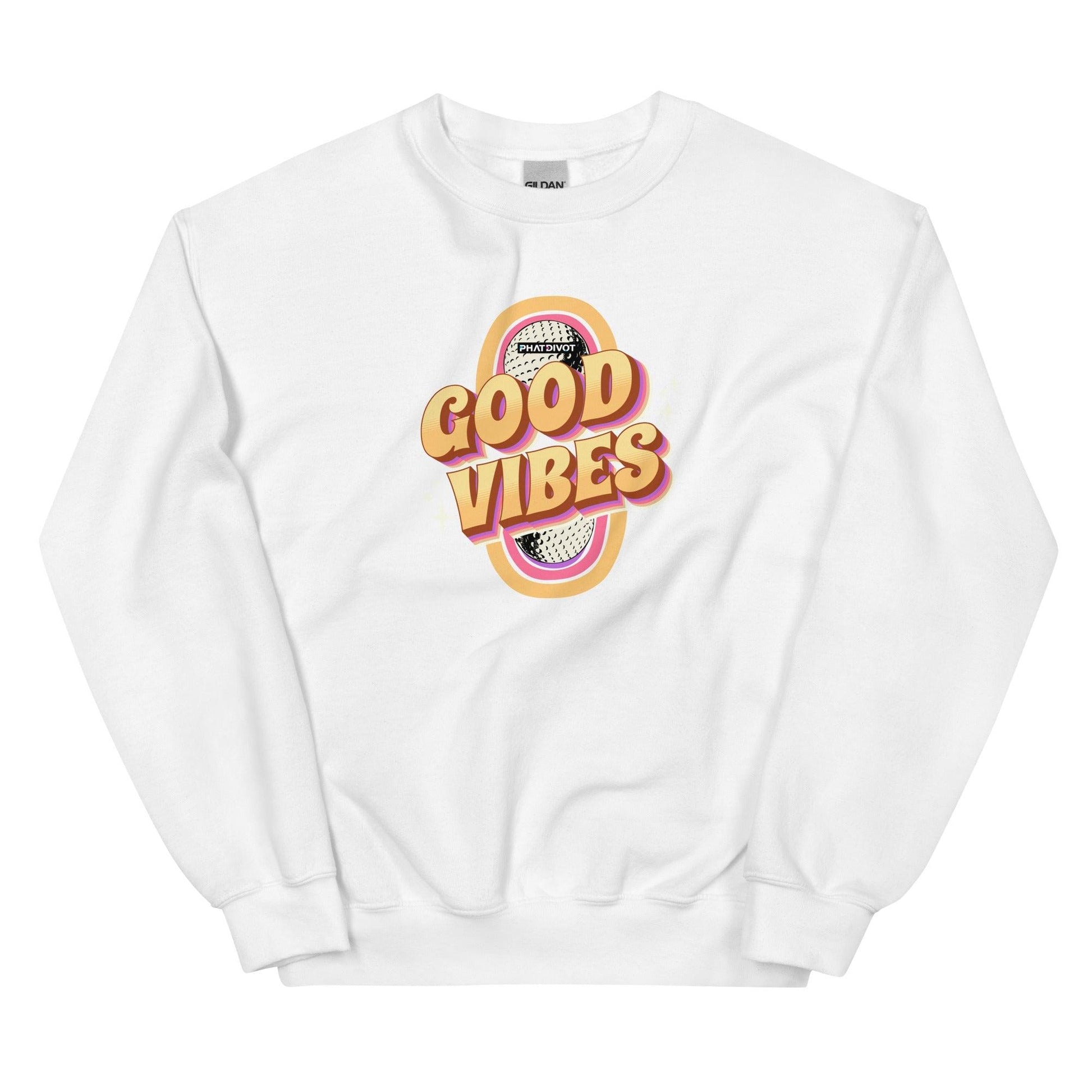 Phat Divot "Good Vibes" Crew Neck Sweatshirt - Phat Divot