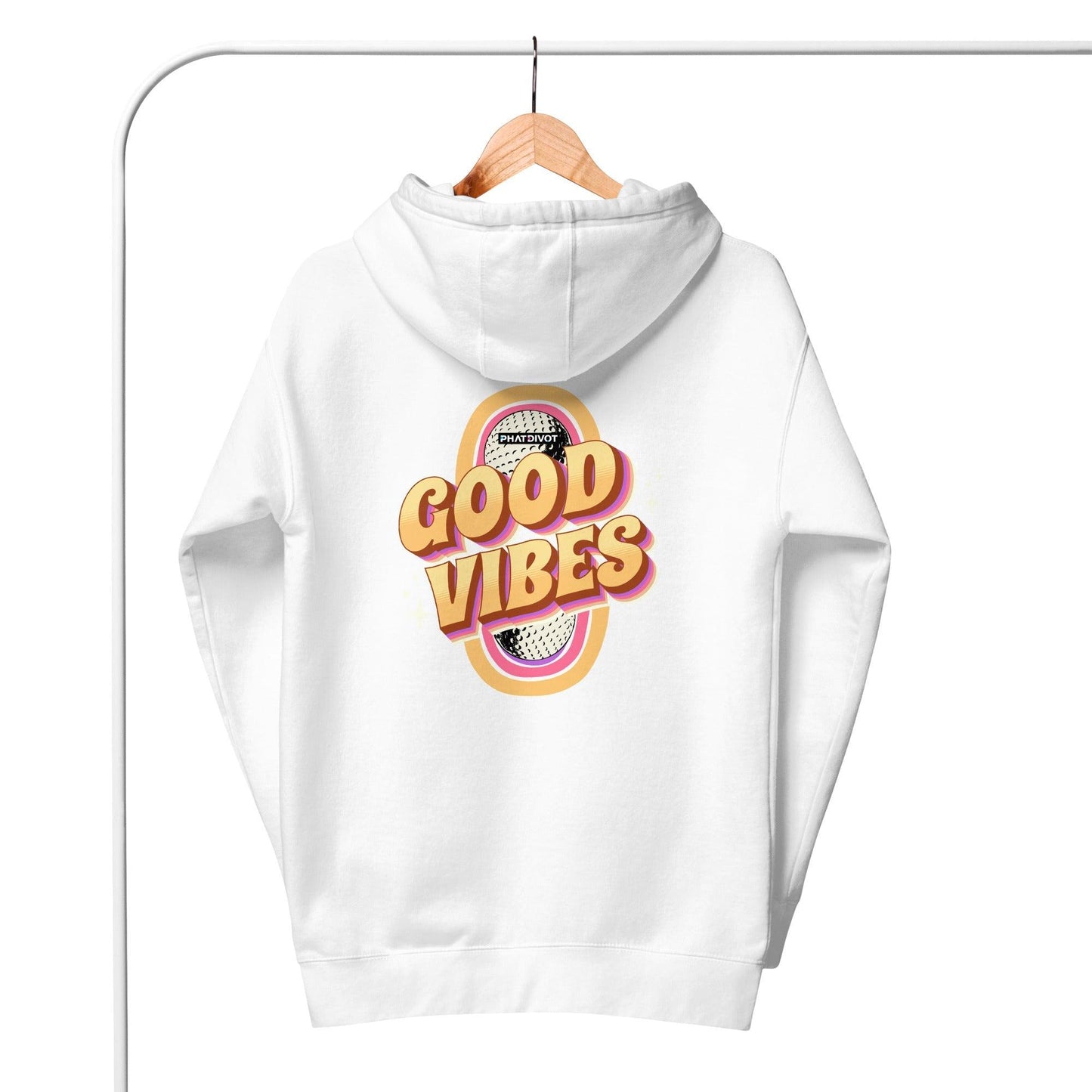 Phat Divot "Good Vibes" Hoodie Sweatshirt - Phat Divot