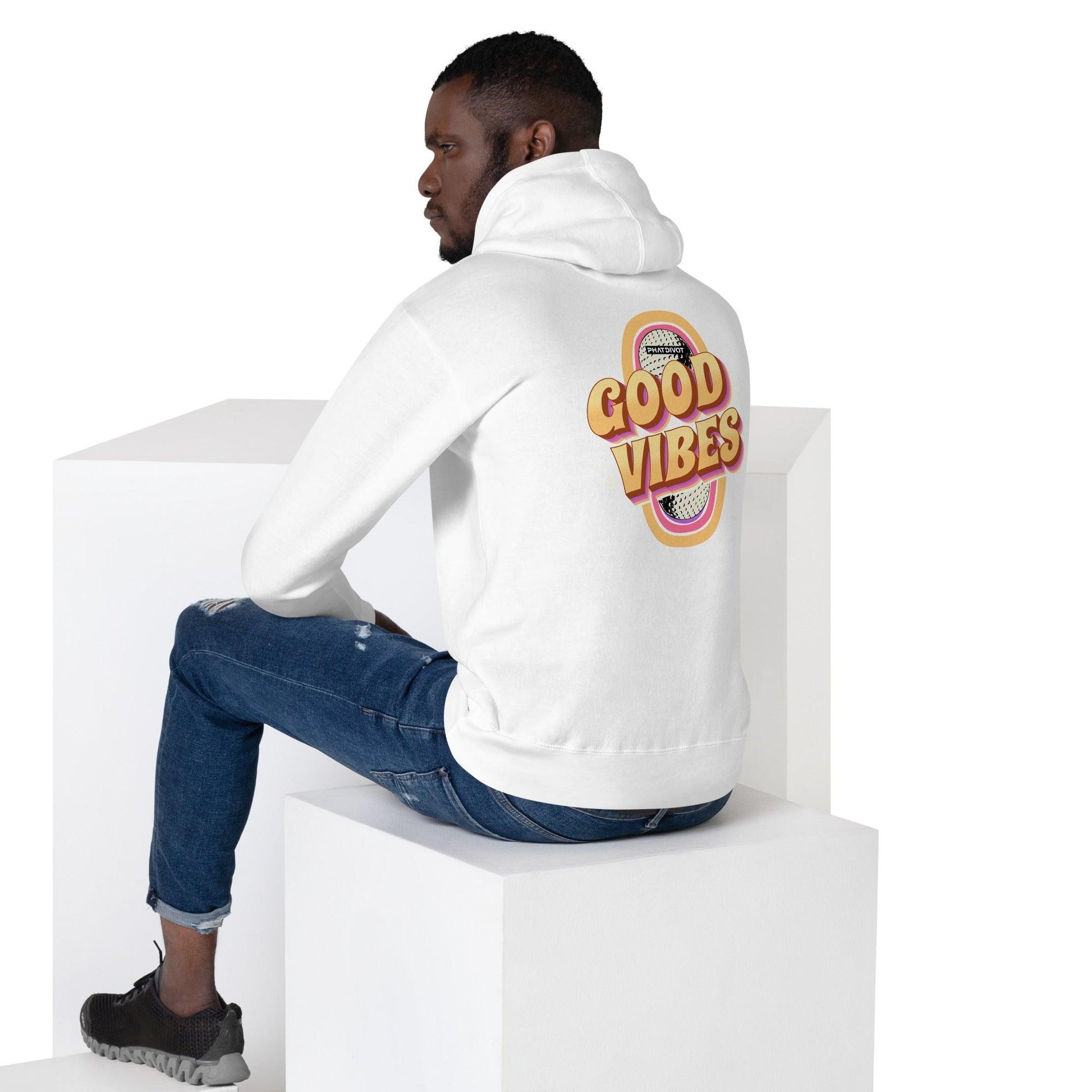 Phat Divot "Good Vibes" Hoodie Sweatshirt - Phat Divot