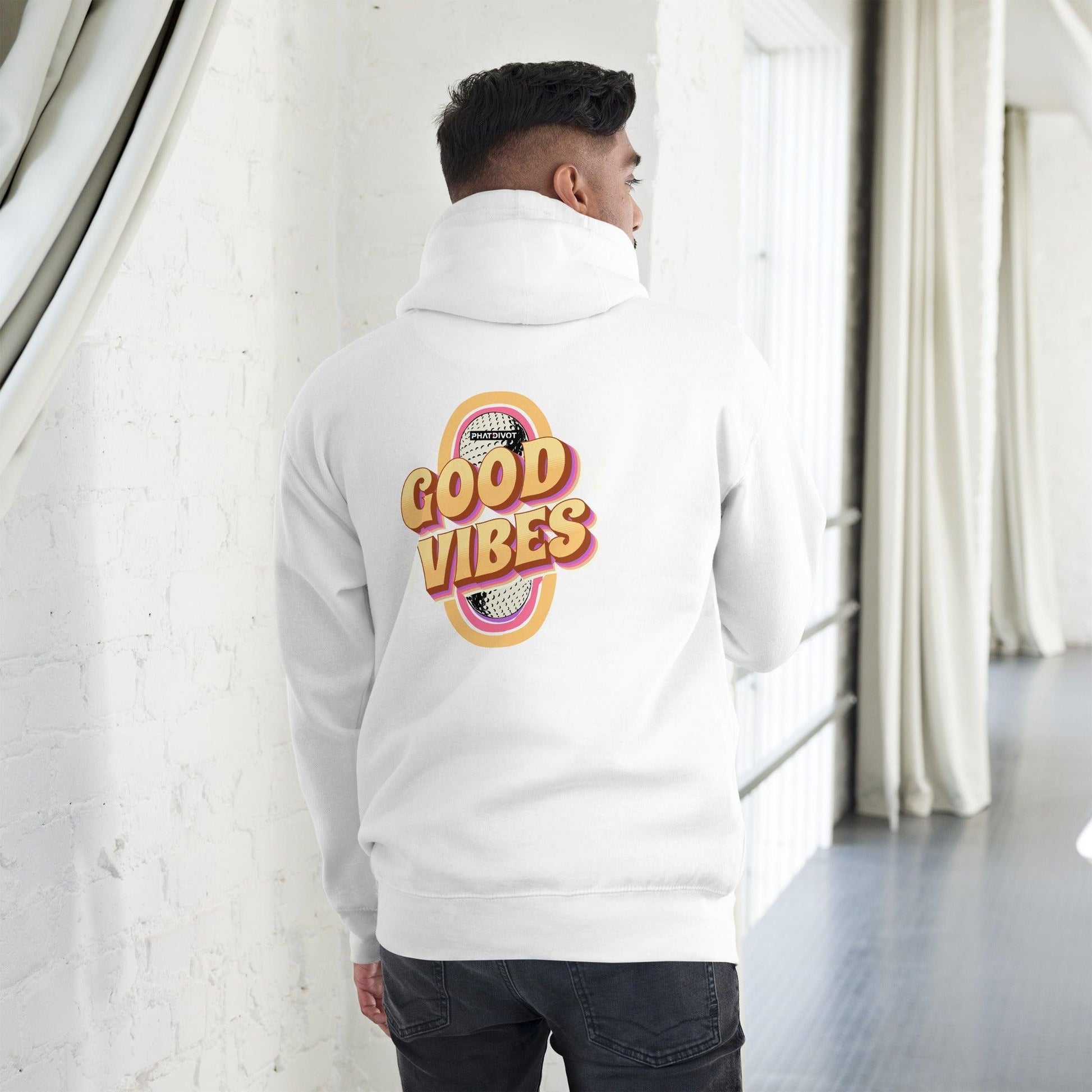 Phat Divot "Good Vibes" Hoodie Sweatshirt - Phat Divot