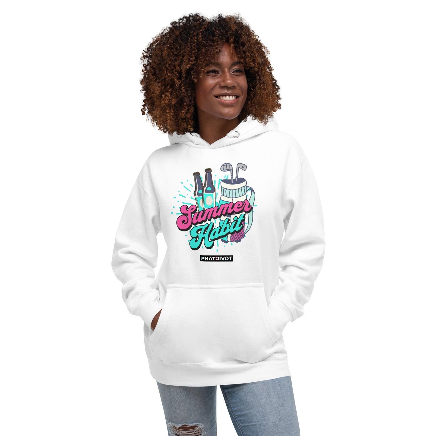 Phat Divot "Summer Habit" Hoodie Sweatshirt - Phat Divot