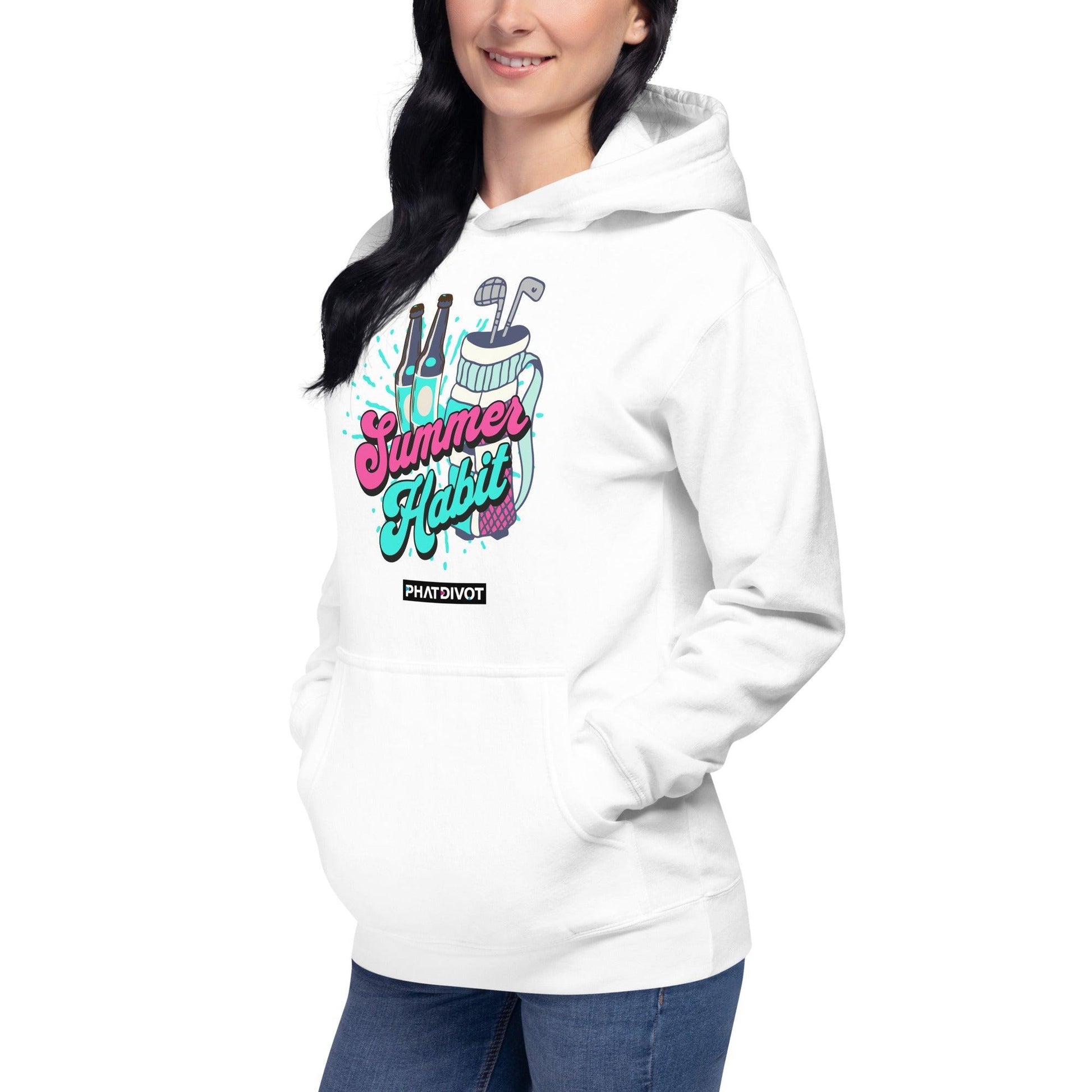 Phat Divot "Summer Habit" Hoodie Sweatshirt - Phat Divot