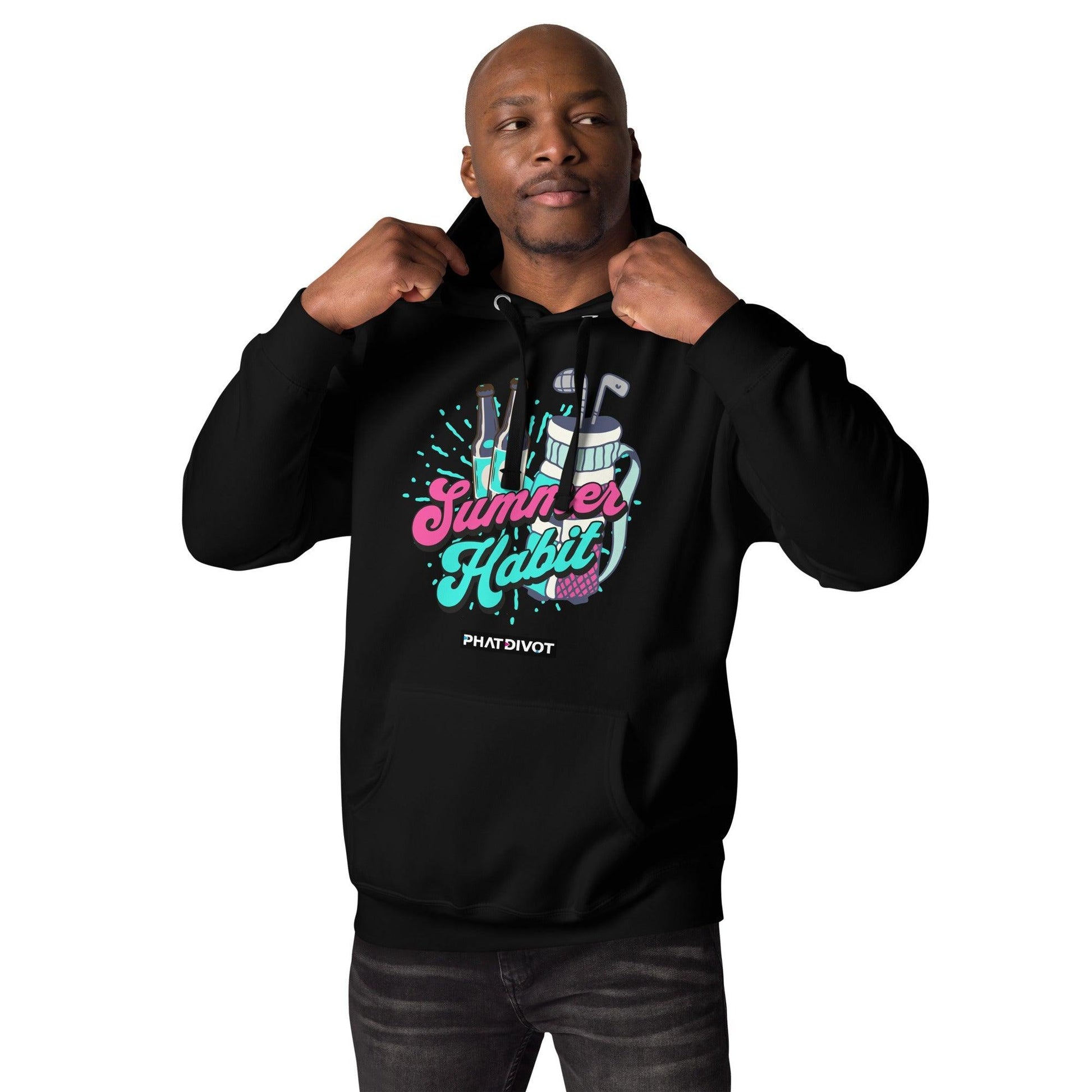 Phat Divot "Summer Habit" Hoodie Sweatshirt - Phat Divot