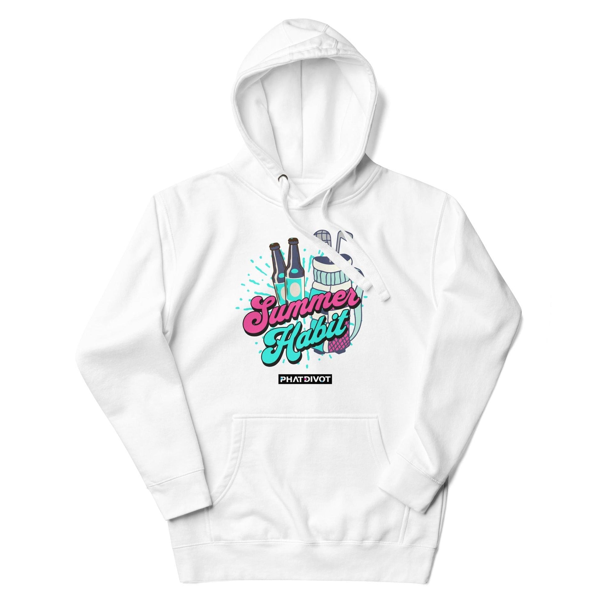 Phat Divot "Summer Habit" Hoodie Sweatshirt - Phat Divot