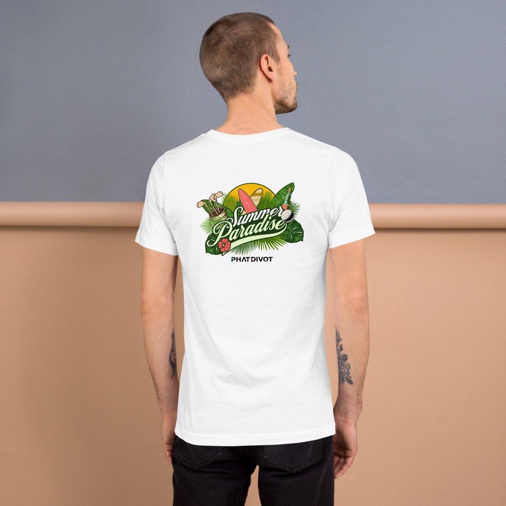 Phat Divot "Summer Paradise" Golf T-Shirt - Phat Divot