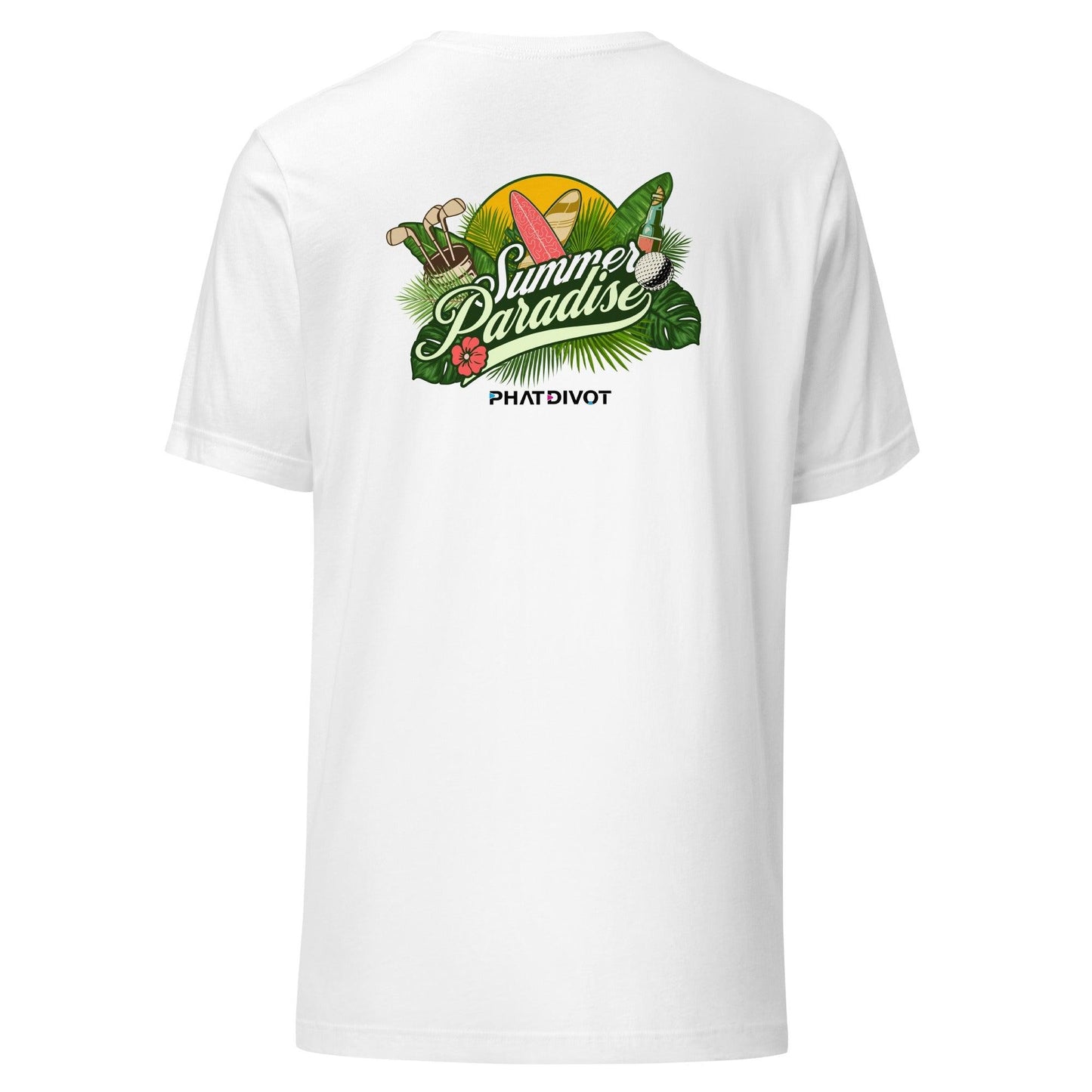 Phat Divot "Summer Paradise" Golf T-Shirt - Phat Divot